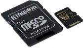   micro SDXC Kingston 64 Class 10 UHS-I U3 SDCG/64GB