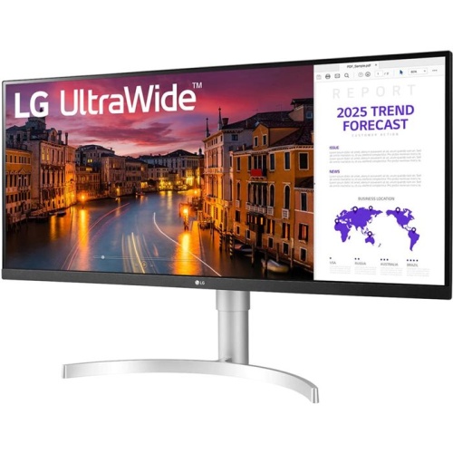 Монитор LG UltraWide 34WN650 белый 34WN650-W.ARUZ фото 3