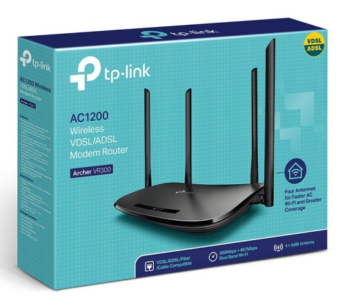 Маршрутизатор WiFI TP-Link Archer VR300 фото 4