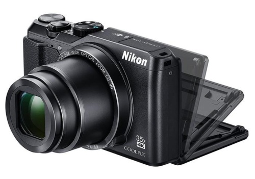 Цифровой фотоаппарат Nikon CoolPix A900 черный VNA910E1 фото 8