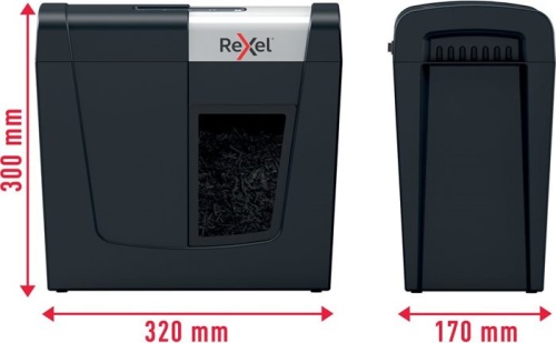 Уничтожитель бумаг (шредер) Rexel Secure MC3 EU черный 2020128EU фото 7