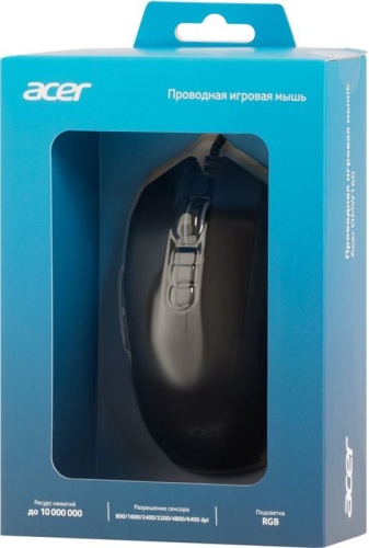 Мышь Acer OMW160 черный ZL.MCEEE.00Q фото 8