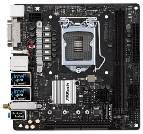 Мат. плата Socket1151 ASRock Z270M-ITX/AC фото 4