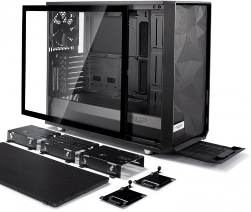 Корпус Miditower Fractal Design Meshify S2 TG Black фото 2