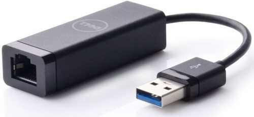 Сет. адаптер Ethernet для ноутбука Dell Adapter USB 3 на Ethernet 470-ABBT фото 2