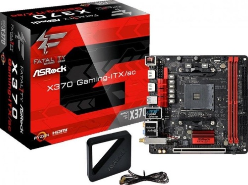 Мат. плата SocketAM4 ASRock X370 GAMING-ITX/AC фото 5