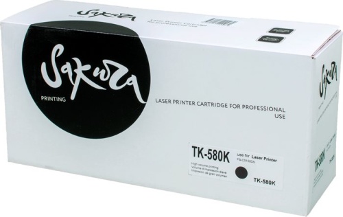 Картридж совместимый лазерный Sakura SATK580K