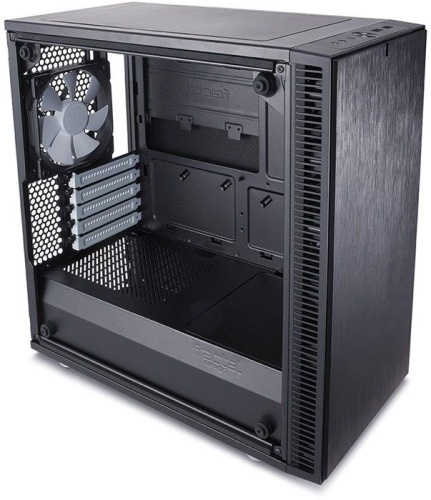 Корпус Miditower Fractal Design Define Mini C TG черный FD-CA-DEF-MINI-C-BK-TG фото 3