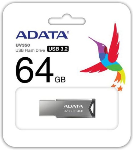 Накопитель USB flash A-DATA 64Gb UV350 AUV350-64G-RBK фото 4