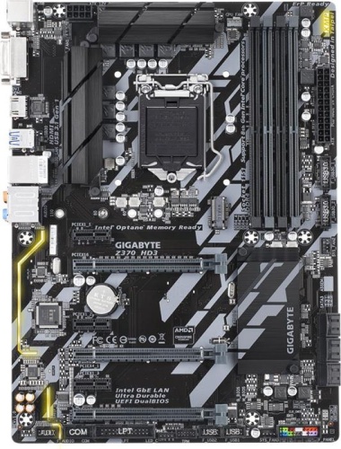 Мат. плата Socket1151 GIGABYTE Z370 HD3