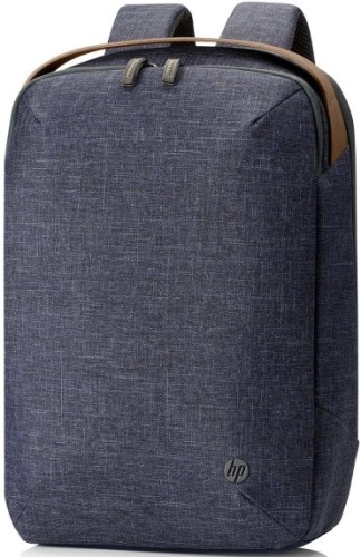 Рюкзак для ноутбука Hewlett Packard 15 RENEW синий/коричневый пластик (1A212AA) фото 2 Рюкзак для ноутбука Hewlett Packard 15 RENEW синий/коричневый пластик (1A212AA) фото 2