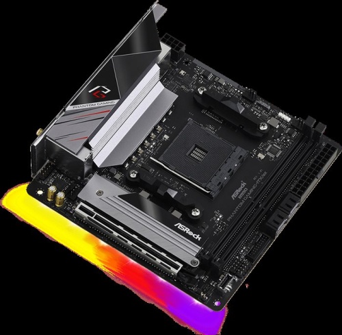 Мат. плата SocketAM4 ASRock B550 PHANTOM GAMING-ITX/AX фото 2