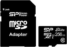 Карта памяти micro SDXC Silicon Power 256Gb SP256GBSTXBU1V10SP