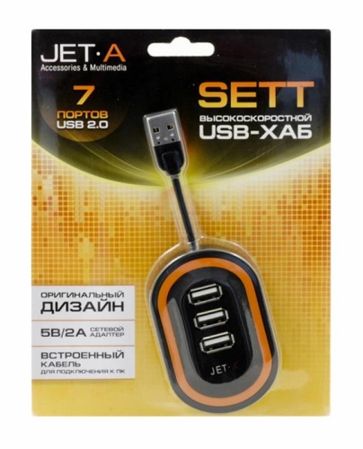 Разветвитель USB JET.A JA-UH10 фото 3