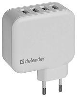 Адаптер питания USB Defender 4USB 5V/6.2A UPA-60 83544