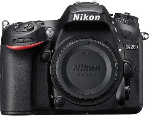 Цифровой фотоаппарат Nikon D7200 черный VBA450AE