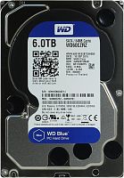 Жесткий диск SATA HDD Western Digital 6000ГБ Blue WD60EZRZ