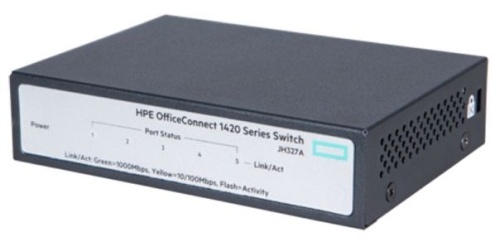 Коммутатор неуправляемый Hewlett Packard OfficeConnect 1420 JH327A фото 2