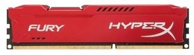 Модуль памяти DDR3 Kingston 8ГБ HyperX Fury Red Series HX318C10FR/8