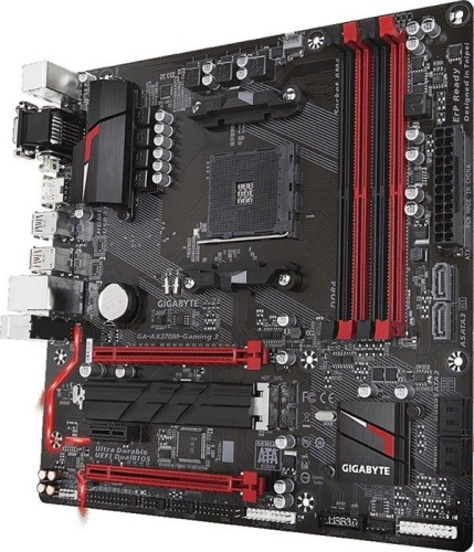 Мат. плата SocketAM4 GIGABYTE GA-AX370M-GAMING 3 GA-AX370M-GAMING3V1.1 фото 3