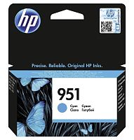 Оригинальный струйный картридж Hewlett Packard 951 Officejet голубой CN050AE