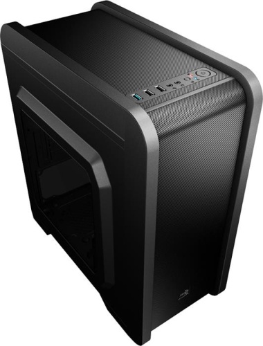 Корпус HTPC Aerocool Qs-240 черный QS-240