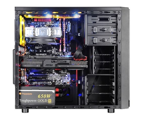 Корпус Miditower Thermaltake Versa H24 черный CA-1C1-00M1NN-00 фото 4