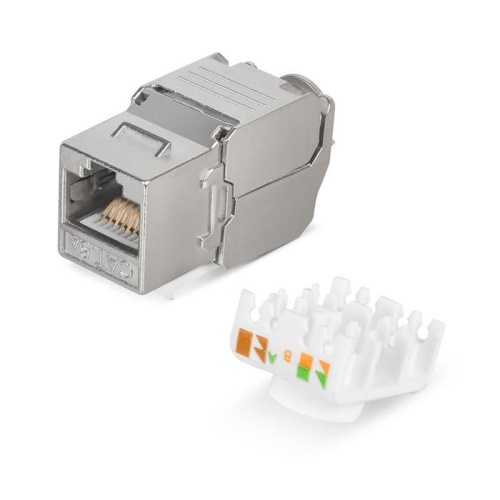 Модуль-вставка Cabeus KJ-RJ45-Cat.6A-SH-180-Toolless фото 3