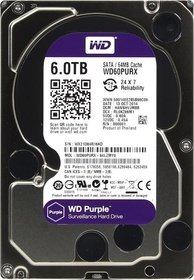   SATA HDD Western Digital 6000 Purple DV WD60PURX