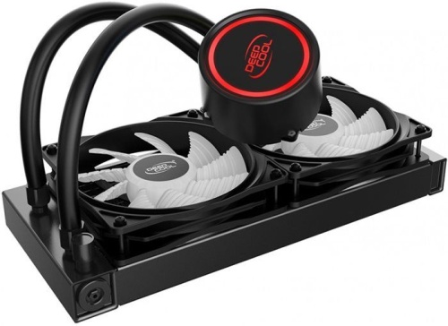 Кулер для процессора Deepcool GAMMAXX L240T RED фото 2