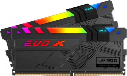 Модуль памяти DDR4 Geil 16Gb (2x8Gb KIT) EVO X ROG (GREXSR416GB3000C15ADC) Модуль памяти DDR4 Geil 16Gb (2x8Gb KIT) EVO X ROG (GREXSR416GB3000C15ADC)