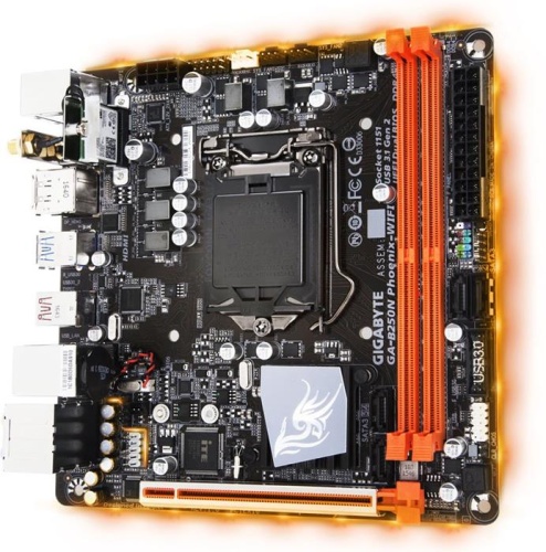 Мат. плата Socket1151 GIGABYTE GA-B250N Phoenix-WIFI фото 2