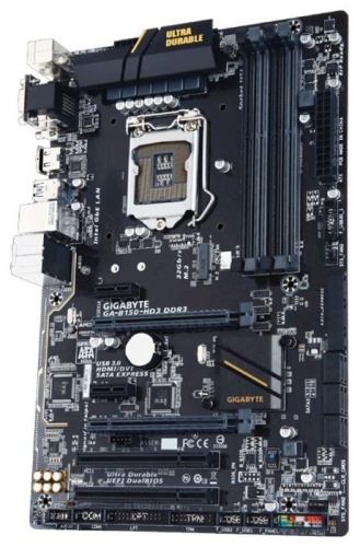 Мат. плата Socket1151 GIGABYTE GA-B150-HD3 DDR3 фото 2