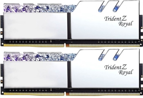 Модуль памяти DDR4 G.Skill TRIDENT Z ROYAL 32GB (2x16GB) F4-4400C17D-32GTRS SILVER фото 3 Модуль памяти DDR4 G.Skill TRIDENT Z ROYAL 32GB (2x16GB) F4-4400C17D-32GTRS SILVER фото 3