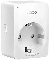 Умная розетка TP-Link Tapo P100(1-pack) EU VDEBT Wi-Fi белый TAPO P100(1-PACK)