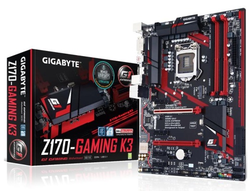 Мат. плата Socket1151 GIGABYTE GA-Z170 GAMING K3-EU фото 3