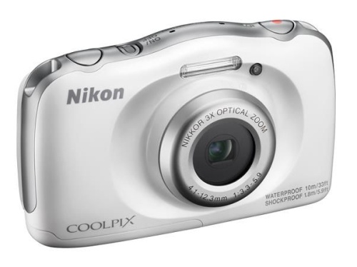 Цифровой фотоаппарат Nikon CoolPix W100 белый VQA010K002 фото 3