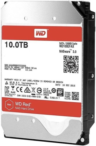 Жесткий диск SATA HDD Western Digital 10Tb Red WD101EFAX фото 2