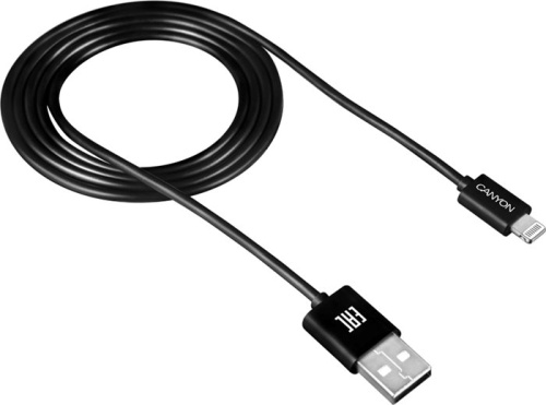 Переходник для Apple CANYON CFI-1 Lightning USB Cable CNE-CFI1B Black Переходник для Apple CANYON CFI-1 Lightning USB Cable CNE-CFI1B Black