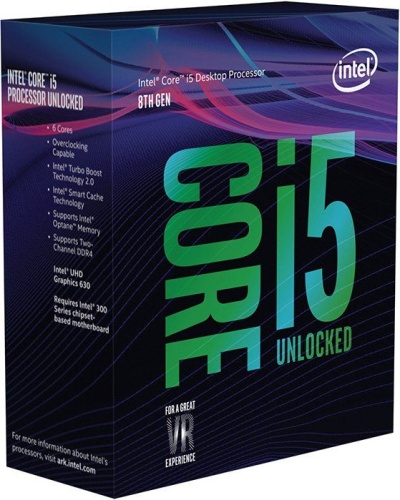 Процессор Socket1151 v2 Intel Core i5-8600K BOX