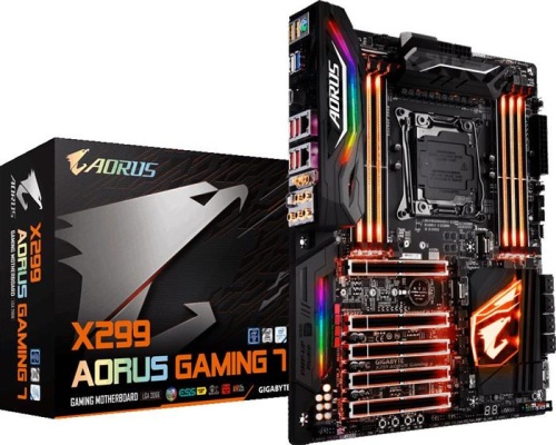 Мат. плата Socket2066 GIGABYTE GA-X299 AORUS Gaming 7 GA-X299 AORUS GAMING 7 фото 6