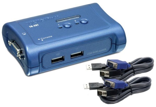 Переключатель KVM TRENDnet TK-207K Переключатель KVM TRENDnet TK-207K