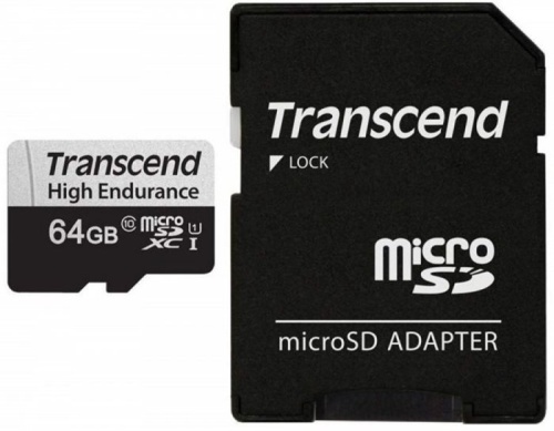 Карта памяти micro SDXC Transcend 64 Гб TS64GUSD350V