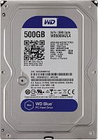 Жесткий диск SATA HDD Western Digital 500ГБ Blue WD5000AZLX