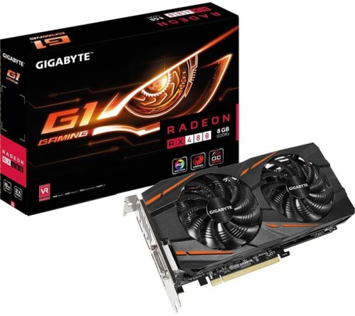 Видеокарта PCI-E GIGABYTE 8192МБ GV-RX480G1 GAMING-8GD фото 6