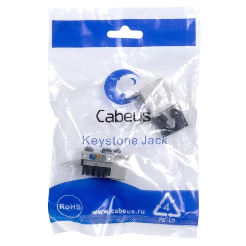 Модуль-вставка Cabeus KJ-RJ45-Cat.5E-SH-90 фото 4 Модуль-вставка Cabeus KJ-RJ45-Cat.5E-SH-90 фото 4