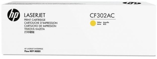 Оригинальный лазерный картридж Hewlett Packard №827A CF302AC Yellow