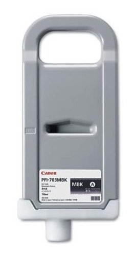 Оригинальный струйный картридж Canon PFI-703MBK (матовый черный) 2962B001