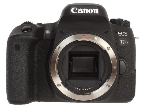 Цифровой фотоаппарат Canon EOS 77D Body черный 1892C003 фото 2