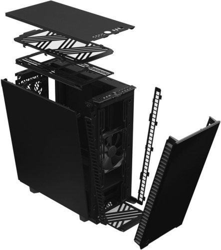 Корпус Miditower Fractal Design Define 7 Compact Black Solid черный FD-C-DEF7C-01 фото 4